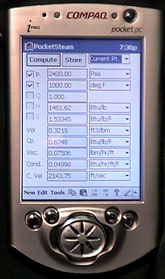 PocketSteam on the pocket PC